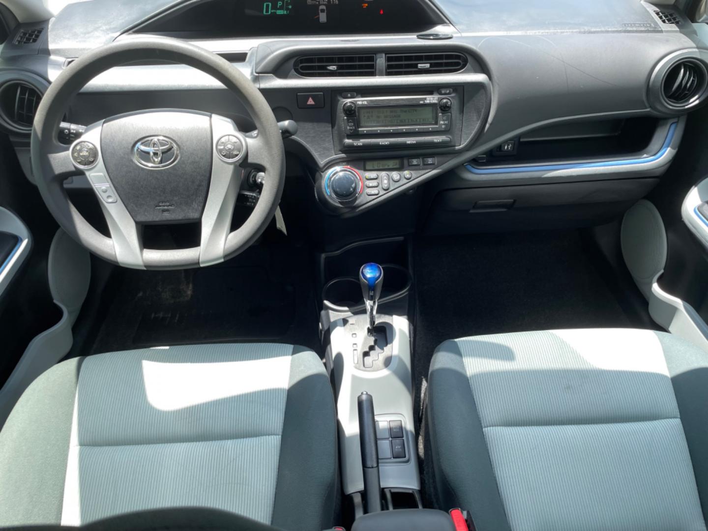 2013 BLUE TOYOTA PRIUS C ONE (JTDKDTB34D1) with an 1.5L engine, Continuously Variable transmission, located at 5103 Dorchester Rd., Charleston, SC, 29418-5607, (843) 767-1122, 36.245171, -115.228050 - Photo#15